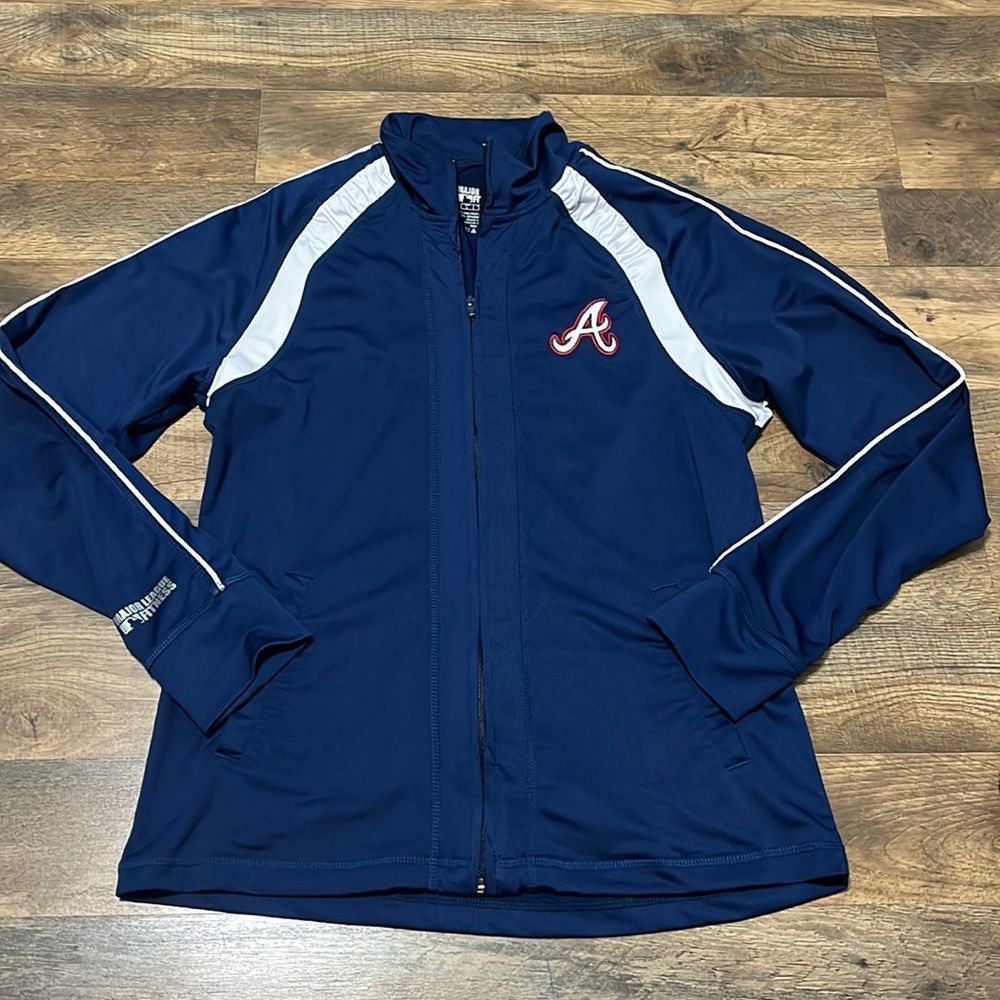Women's Navy Blue Athletic Jacket
